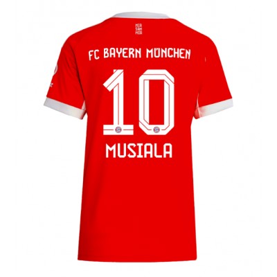 Bayern Munich Jamal Musiala #10 Hemmatröja Dam 2025-26 Kortärmad Bayern Munich Jamal Musiala #10 Hemmatröja Dam 2025-26 Kortärmad